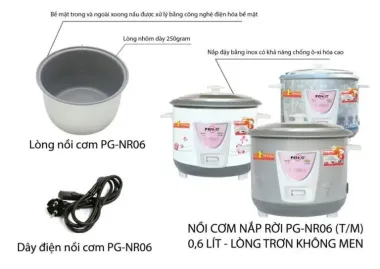 Nồi cơm điện PENGO 0.6L PG-NR06T