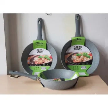 Chảo cạn vân đá 26cm EVDF-26IH