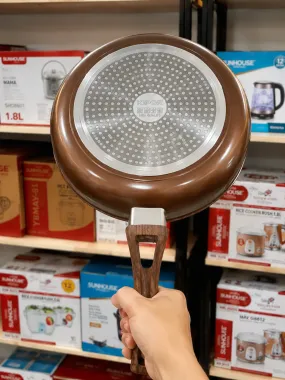 Chảo từ nhôm vân đá Kipor