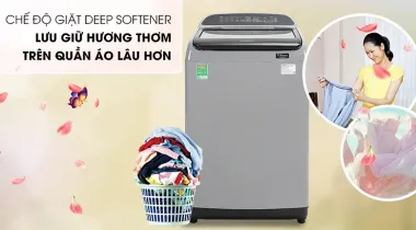 Máy giặt Samsung Inverter 8.5 kg WA85T5160BY/SV