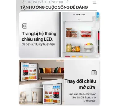 Tủ lạnh mini Hisense HR09DB 94 lít