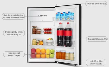 Tủ lạnh mini Hisense HR09DB 94 lít