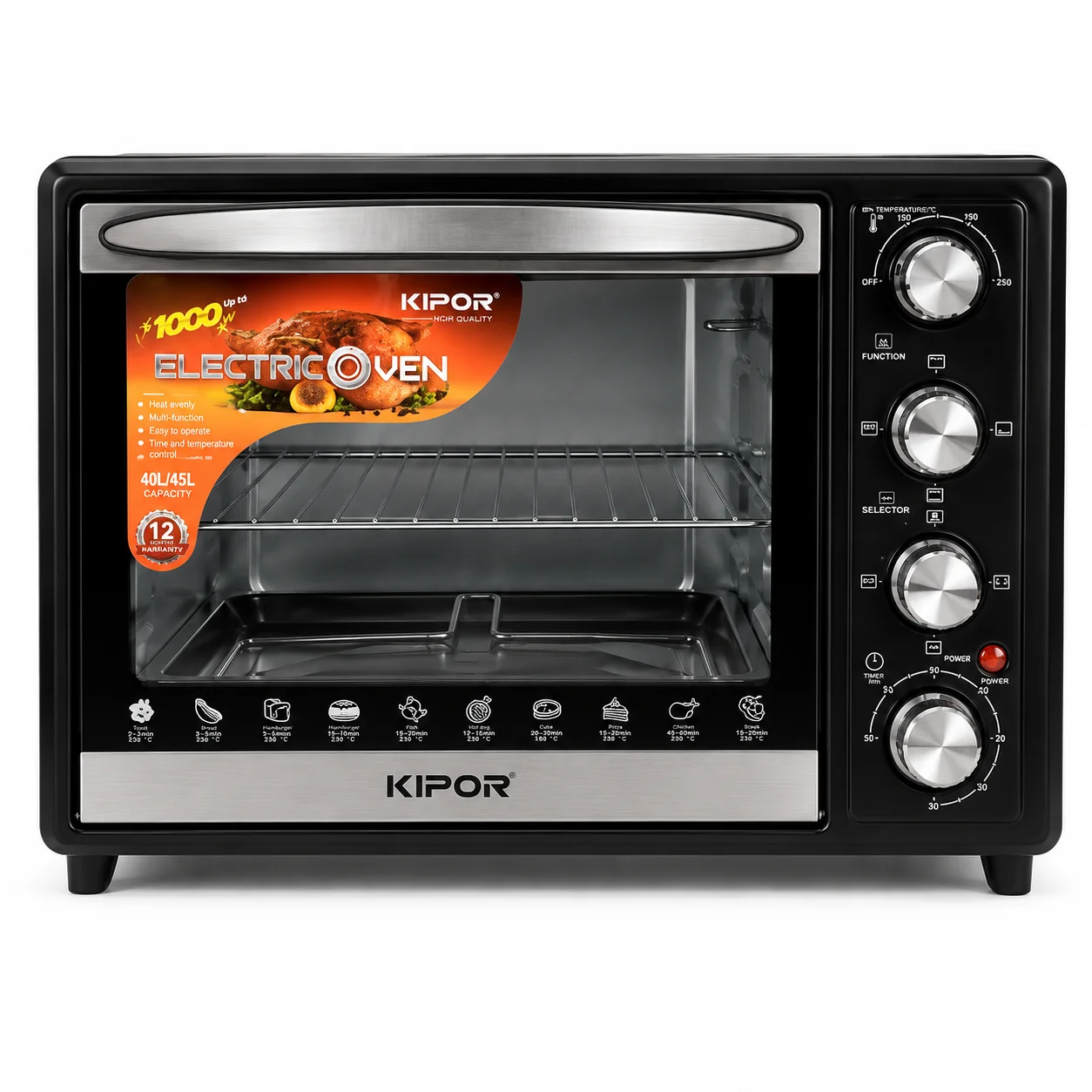 LÒ NƯỚNG KIPOR KP-OV5438