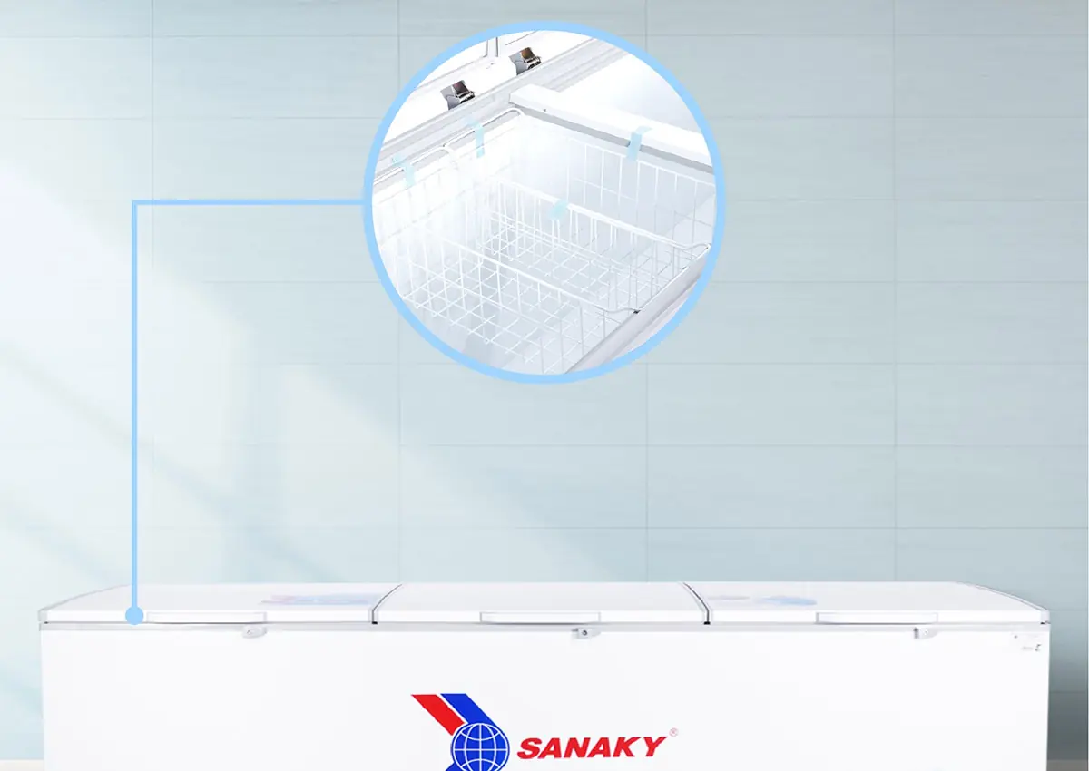 Tủ đ&ocirc;ng Sanaky Inverter 1200 l&iacute;t VH-1399HY3