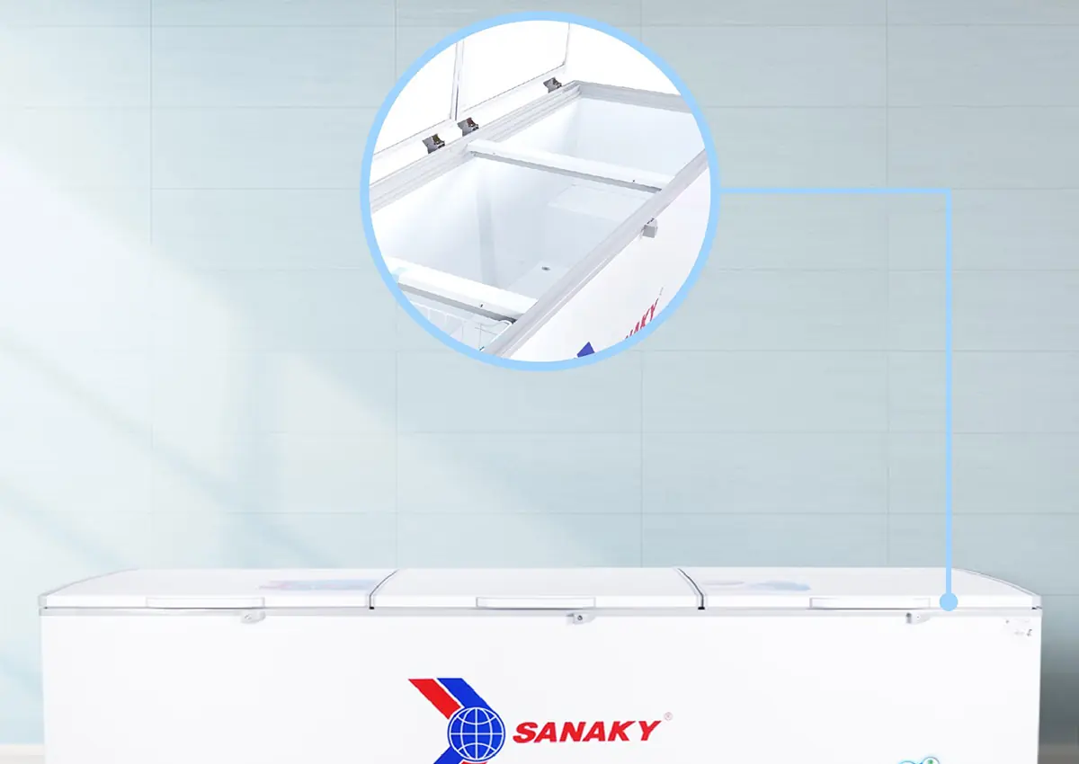 Tủ đ&ocirc;ng Sanaky Inverter 1200 l&iacute;t VH-1399HY3